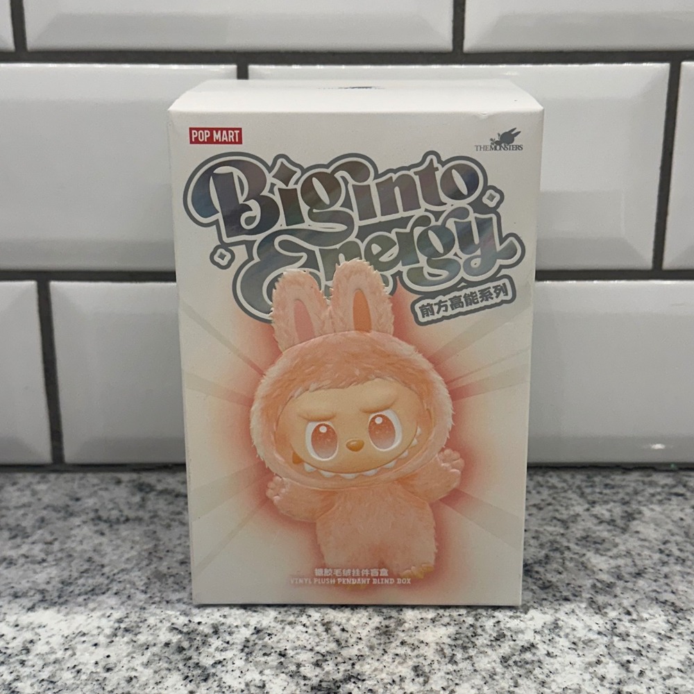 Pop Mart The Monsters Big Into Energy Bunny Vinyl Plush Blind Box Toy‎